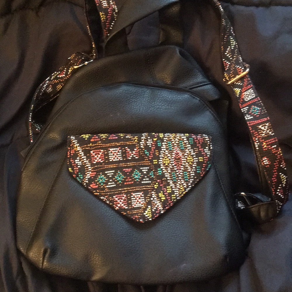 Black backpack